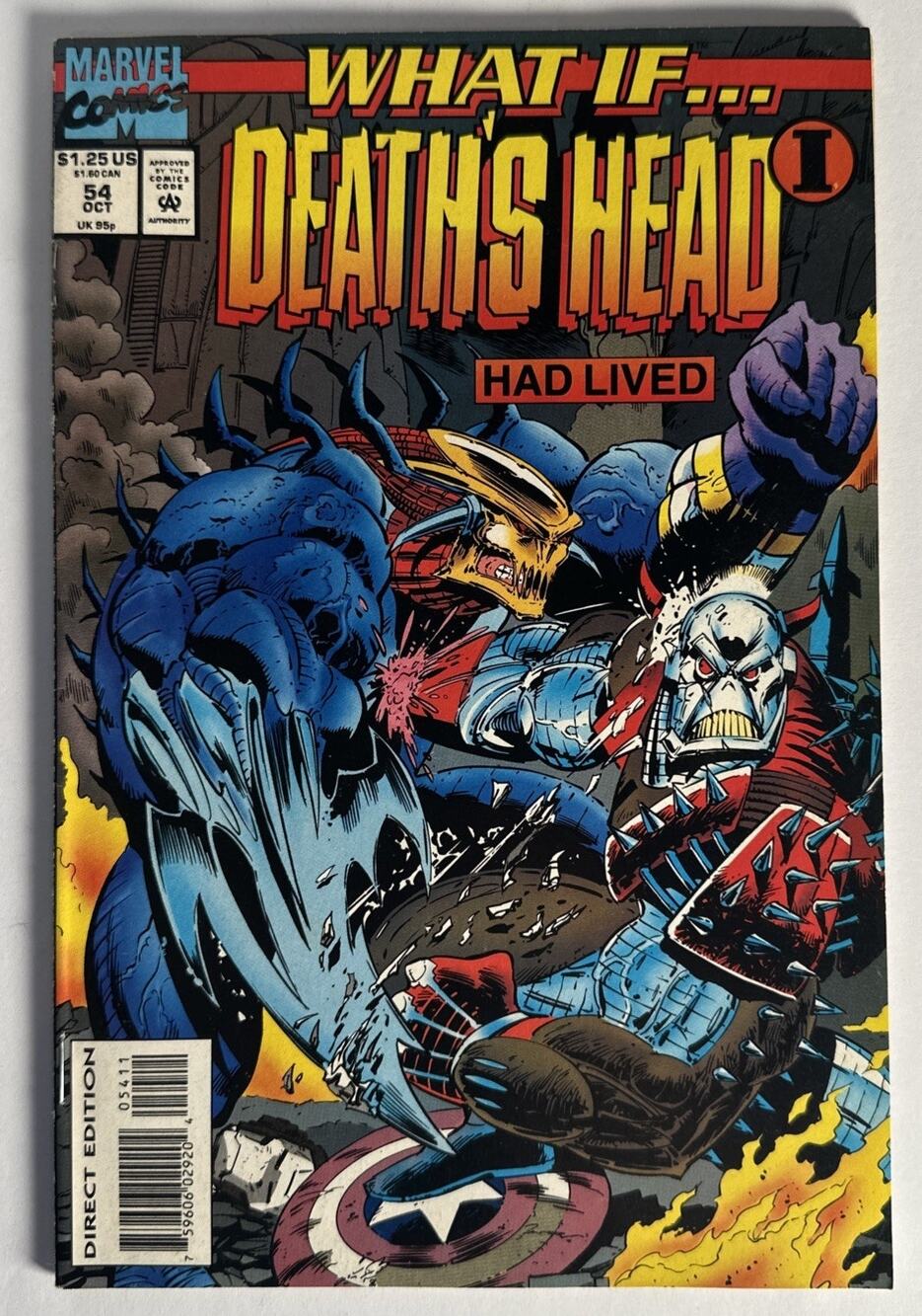 What If, Death's Head 1 had Lived? Vol. 2 #54 Marvel Comics 1993 FN/VF